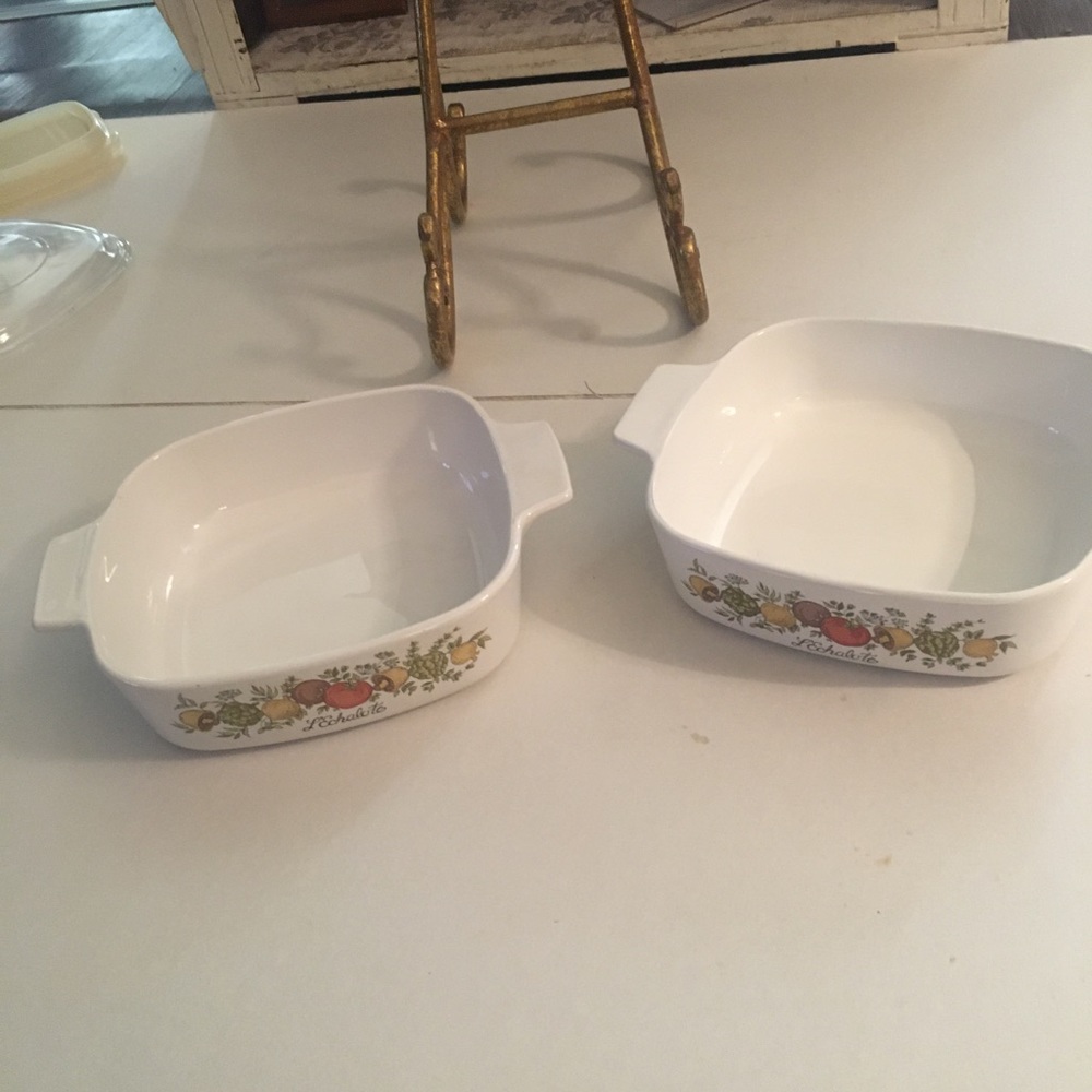 Vintage A-B -1 Corningware L Elchaoto Spice of life 1 quart one w/hologram stamp